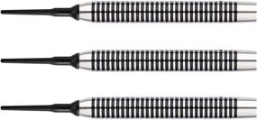 img 3 attached to 🎯 Pegasus Soft Tip Darts Set - Choice of 18g or 20g - Stylish Black and Red Dragon Stems with Sleek Black Flights