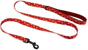 img 3 attached to 🐾 Durable Nylon Dog Training Leash with Padded Handle - Strong 5ft Long Leash for Walking and Training Small Medium Large Dogs