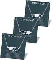 sisters gifts sister necklaces friendship logo