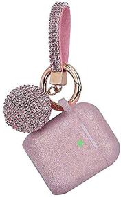 img 4 attached to Filoto Silicone Protective Keychain Glittery