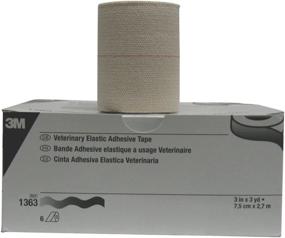 img 1 attached to 3M Veterinary Elastic Tape for Optimal Adhesion