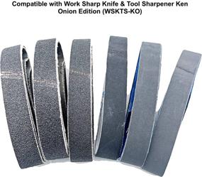 img 2 attached to Knife Sharpener Sanding Belts Replacement Abrasive & Finishing Products