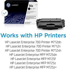 img 3 attached to 🖨️ HP 14X CF214X High-Yield Black Toner Cartridge: Superior Performance for Efficient Printing