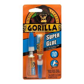 img 3 attached to 🦍 Strong and Convenient: Gorilla Super Glue Two.11oz Tubes 2 Pack