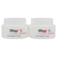 🧴 sebamed moisturizing cream for sensitive skin - pack of 2, 2.6-ounce bottles logo