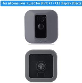 img 2 attached to JESSY Silicone Skins Protective Cover Case For Blink XT/XT2 Security Camera Camera & Photo