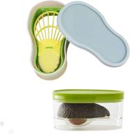 🥑 avocado 5-in-1 multi-functional tool set - slicer, saver, keeper, cutter, pitter, peeler logo