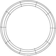 🔧 black wire wreath frame - panacea 36008: optimal solution for all! логотип