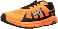 inov 8 terraultra 270 orange black men's shoes and athletic logo