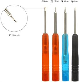 img 1 attached to iPhone Repair and Cleaning Kit – 14-in-1 Replacement Tool for iPhone X/4/4s/5/5s/6/6s/Plus/7/Plus/8/Plus