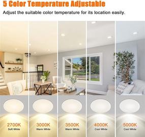 img 3 attached to Adjustable Recessed Lighting Downlight - Selectable 2700K/5000K