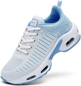 img 4 attached to MAGPER Women's Air Running Sneakers - Lightweight Walking Athletic Gym Sports Tennis Shoes (Sizes US 5.5-11 B(M))