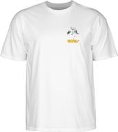 футболка powell peralta skateboard skeleton medium t shirt sports & fitness for skates, skateboards & scooters логотип