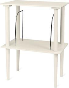 img 3 attached to Innovative Technology Record Stand Turntable White (VA-30-WHT)