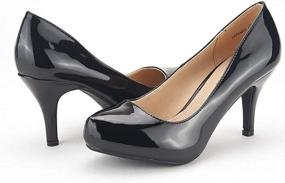 img 2 attached to 👠 DREAM PAIRS Versatile Stiletto Platform Women's Shoes: Elevate Your Style with Flair