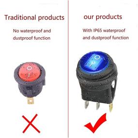 img 2 attached to 💧 Rocker Waterproof Detachable Intermediate Terminals: Ultimate Waterproofing and Easy Detachment Solutions