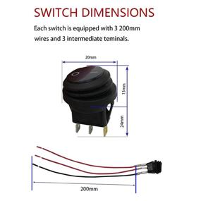 img 1 attached to 💧 Rocker Waterproof Detachable Intermediate Terminals: Ultimate Waterproofing and Easy Detachment Solutions