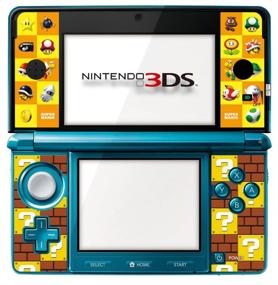 img 2 attached to 🎮 HORI Nintendo 3DS Mario Protector and Skin Set: Safeguard and Style Your Game Console!