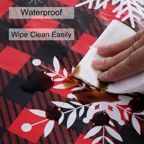 img 2 attached to ❄️ Waterproof Snowflake Christmas Rectangle Tablecloth