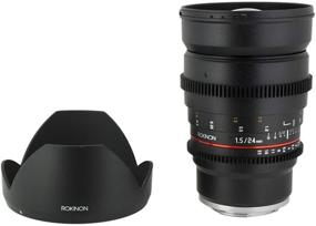 img 2 attached to 📷 Rokinon 24mm T1.5 Wide Angle Cine Lens: Ideal for Olympus and Panasonic Micro 4/3 (MFT) Mount Digital Cameras (CV24M-MFT)