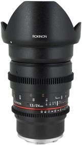 img 4 attached to 📷 Rokinon 24mm T1.5 Wide Angle Cine Lens: Ideal for Olympus and Panasonic Micro 4/3 (MFT) Mount Digital Cameras (CV24M-MFT)
