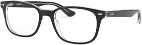 img 3 attached to Ray Ban RX5375F Square Eyeglass Transparent