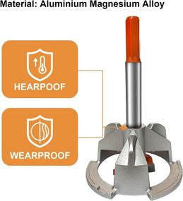 img 2 attached to 🔧 Funsoba 35mm Concealed Hinge Jig Kit: Ultimate Drill Guide for Precision Woodworking, Perfect for Inset Kitchen Cabinet Door Hinges!