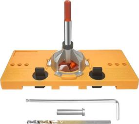 img 4 attached to 🔧 Funsoba 35mm Concealed Hinge Jig Kit: Ultimate Drill Guide for Precision Woodworking, Perfect for Inset Kitchen Cabinet Door Hinges!