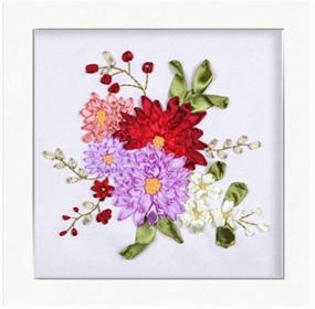 img 4 attached to Egoshop Embroidery Blooming Painting Instruction Needlework