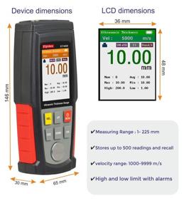 img 3 attached to Superior Ultrasonic Thickness Gauge Tester Calibration for Accurate Measurements