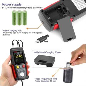 img 2 attached to Superior Ultrasonic Thickness Gauge Tester Calibration for Accurate Measurements