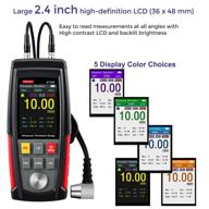 superior ultrasonic thickness gauge tester calibration for accurate measurements логотип