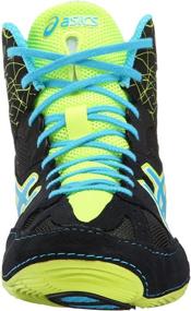 img 3 attached to Борцовки ASICS Cael Wrestling Atomic Yellow для мужчин: Доминирование на мате со стилем