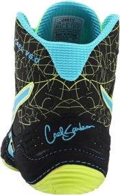 img 2 attached to Борцовки ASICS Cael Wrestling Atomic Yellow для мужчин: Доминирование на мате со стилем