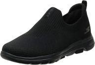 skechers womens walk 5 15952 black logo