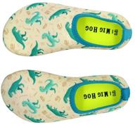 👣 mig hog non slip barefoot toddler girls' shoes: the perfect shoes for active little feet! logo