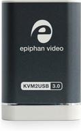 💻 effortless usb-powered epiphan kvm2usb 3.0: your trusted crash cart for seamless connectivity with any target computer logo