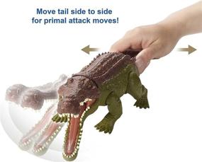 img 1 attached to 🦖 Discover the Massive Jurassic World Sarcosuchus Dinosaur – Bigger and Bolder!