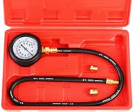 🚗 jifetor oil pressure tester kit for trucks, cars, and atvs - professional engine diagnostic test tool with 100psi pressure gauge and hose adapter logo