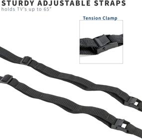 img 1 attached to 📺 Secure Your TV with the Heavy Duty Dual Cable Anti-Tip Safety Strap Kit - STAND-SK02