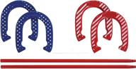 franklin sports american horseshoe set logo