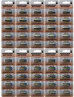 🔋 50 pack of powertron 23a a23 12v alkaline batteries logo