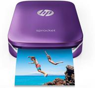 портативный принтер hp sprocket с липкой подложкой логотип