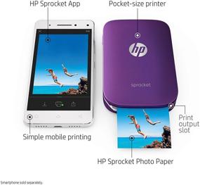 img 3 attached to HP Sprocket Portable Printer Sticky Backed Camera & Photo for Printers & Scanners