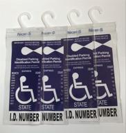 handicapped parking placard holder disabled logo