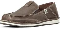 👞 ariat eco cruiser bitterscotch men's shoes: sustainable comfort for modern gentlemen logo