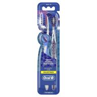 🦷 oral-b 3d white pro-flex 38 medium manual toothbrush twin pack - optimal packaging adaptability logo