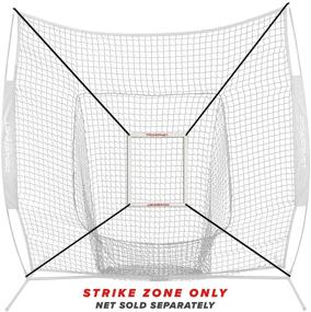 img 3 attached to ⚾️ German Marquez PowerNet Strike Zone Attachment - Optimize Pitching Drills and Location Accuracy for 7x7 Nets - Solo or Team Pitcher Training Aid - Instant Feedback on Pitch Location, Strikes, or Balls