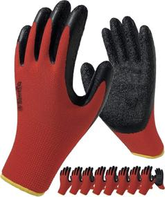 img 4 attached to 🧤 Ultimate Protection: Firm Grip Coated Work Gloves for Maximum Safety