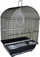 yml black round top 🐦 parakeet cage: elevated style for optimal seo logo